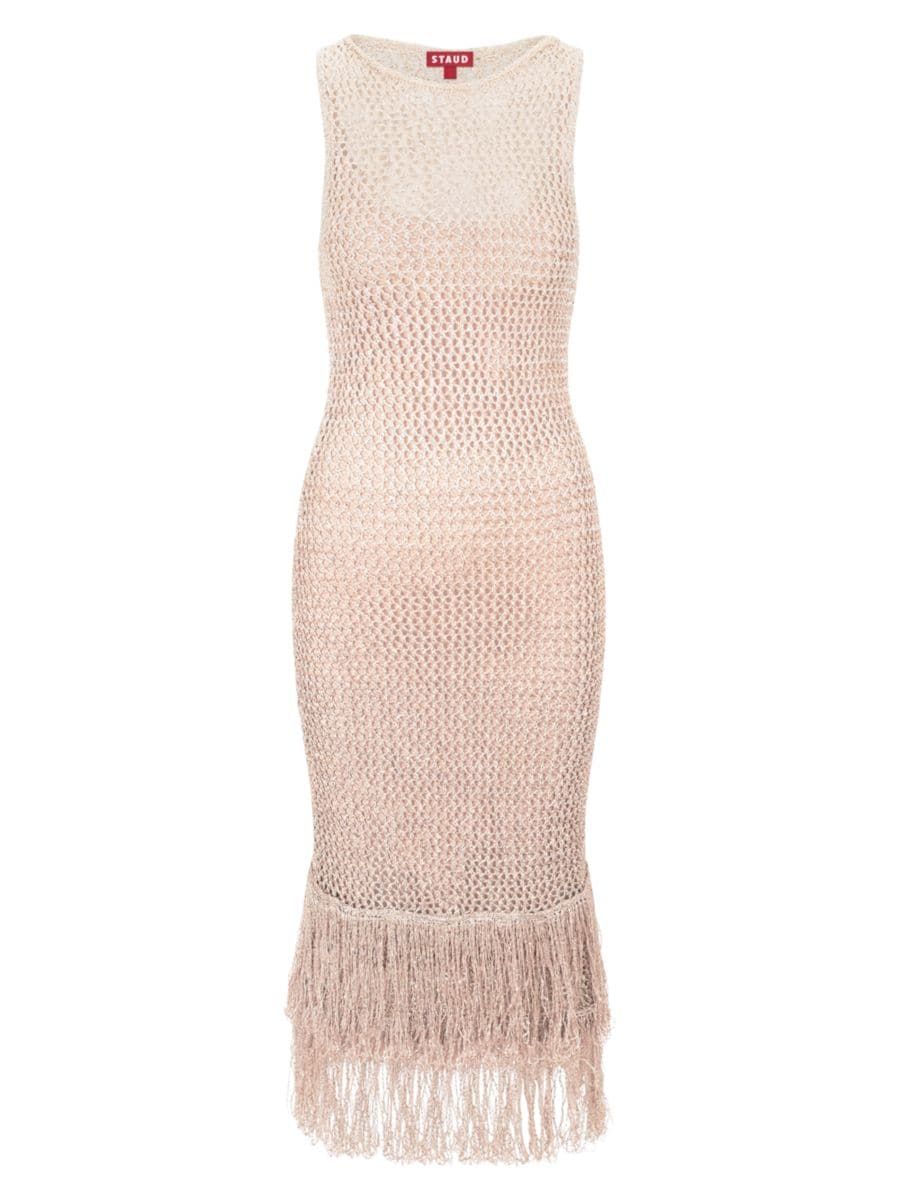 Constanza Sequined Netted Maxi Dress | Saks Fifth Avenue