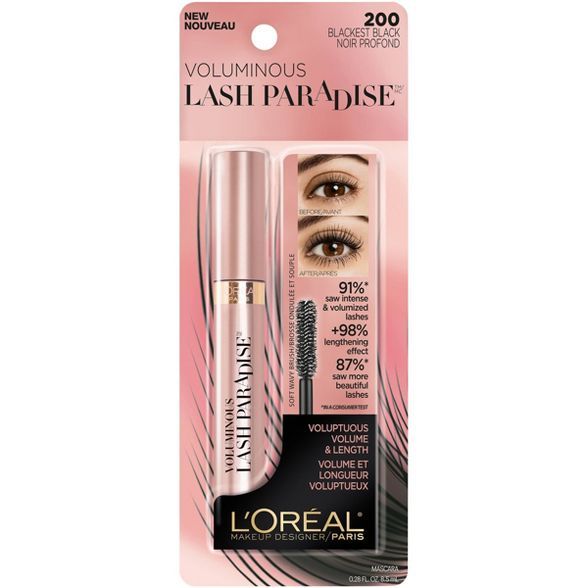 L'Oreal Paris Voluminous Lash Paradise Mascara - 0.28 fl oz | Target