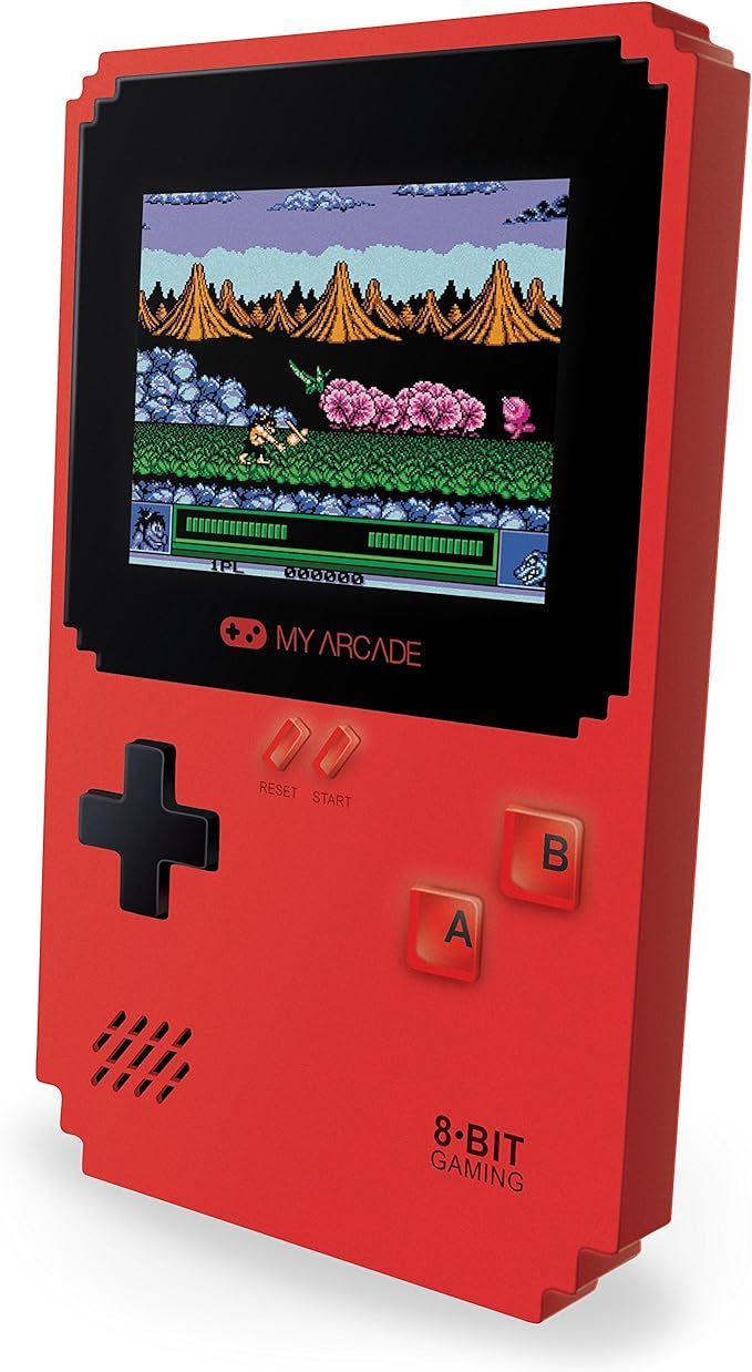 My Arcade Pixel Classic - Handheld Gaming System - 300 Retro Style Games Plus 8 Data East Classic... | Amazon (US)