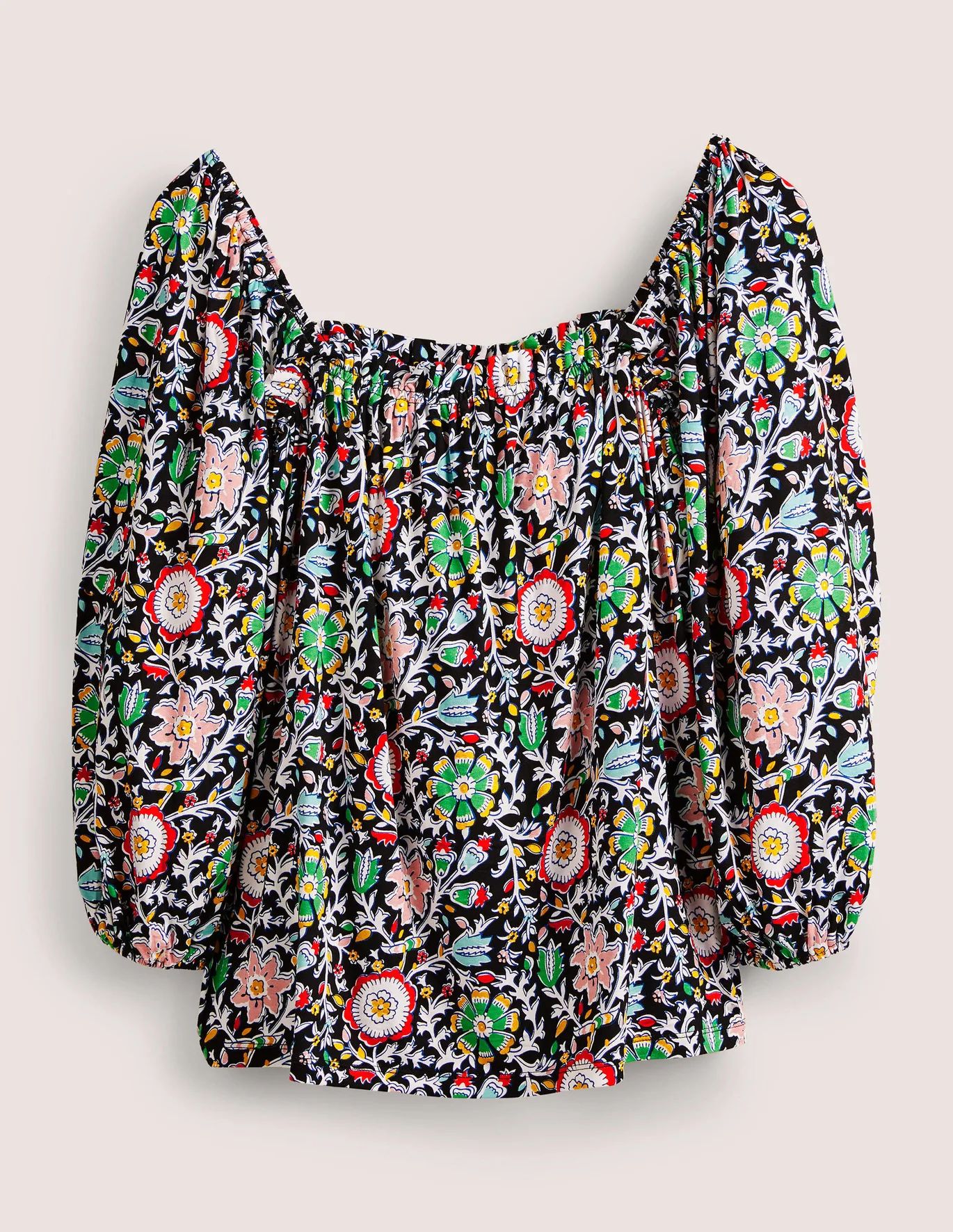 Square Neck Swing Jersey Top | Boden (US)
