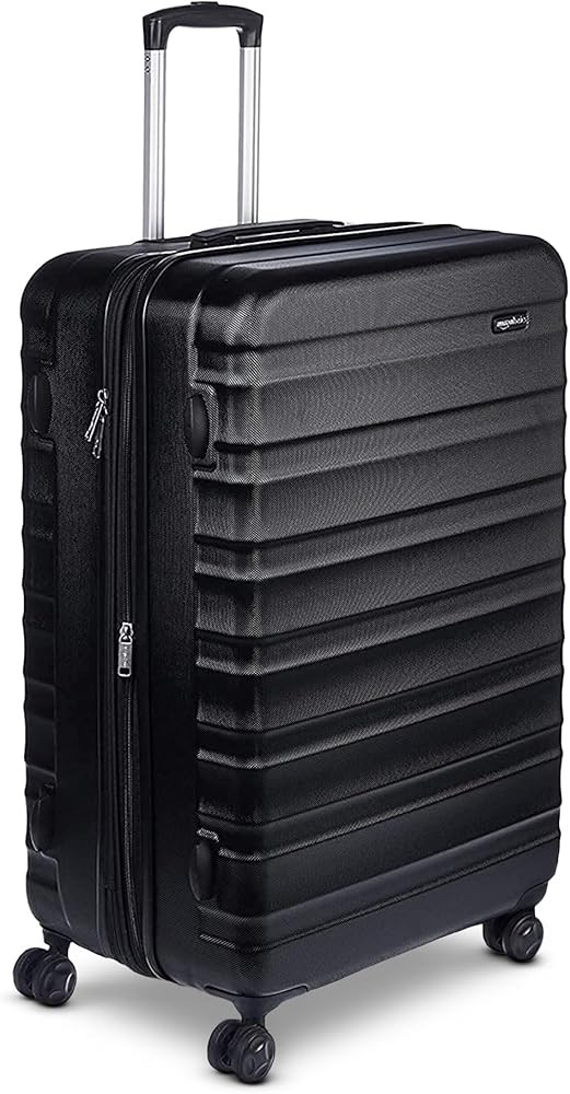 Amazon Basics 30" Hardside Large Checked Luggage, Hardshell Suitcase With Wheels, Expandable For ... | Amazon (US)