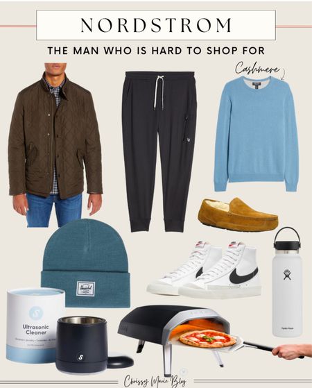 Guy gifts for your man from Nordstrom. Ultra sonic cleaner for the clean freak - cashmere sweater and Vuori joggers 

#LTKGiftGuide #LTKmens #LTKunder100
