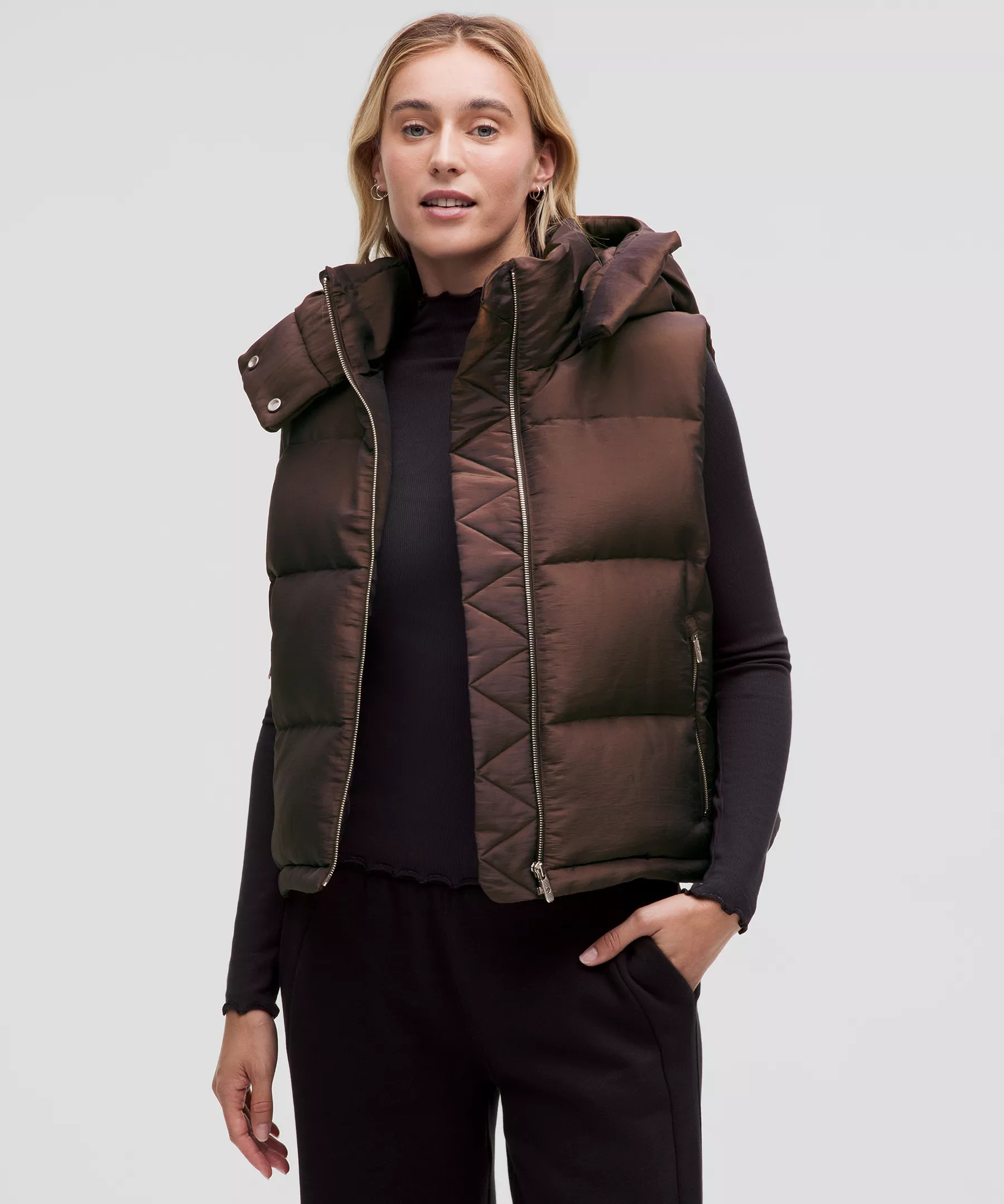 Wunder Puff Cropped Vest | Lululemon (US)