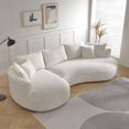 Kevinplus Modern Vintage Velvet Sectional Sofa With Artful Curved, Large Seating for Living Rooms... | Walmart (US)