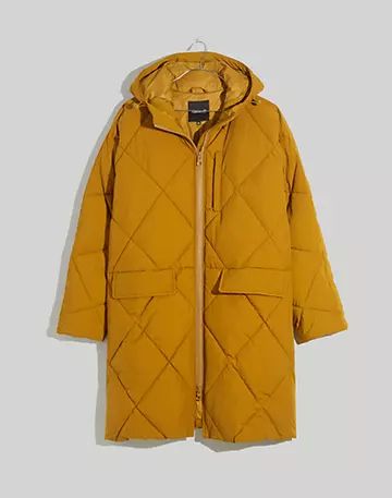 Surrey Hooded Puffer Coat | Madewell