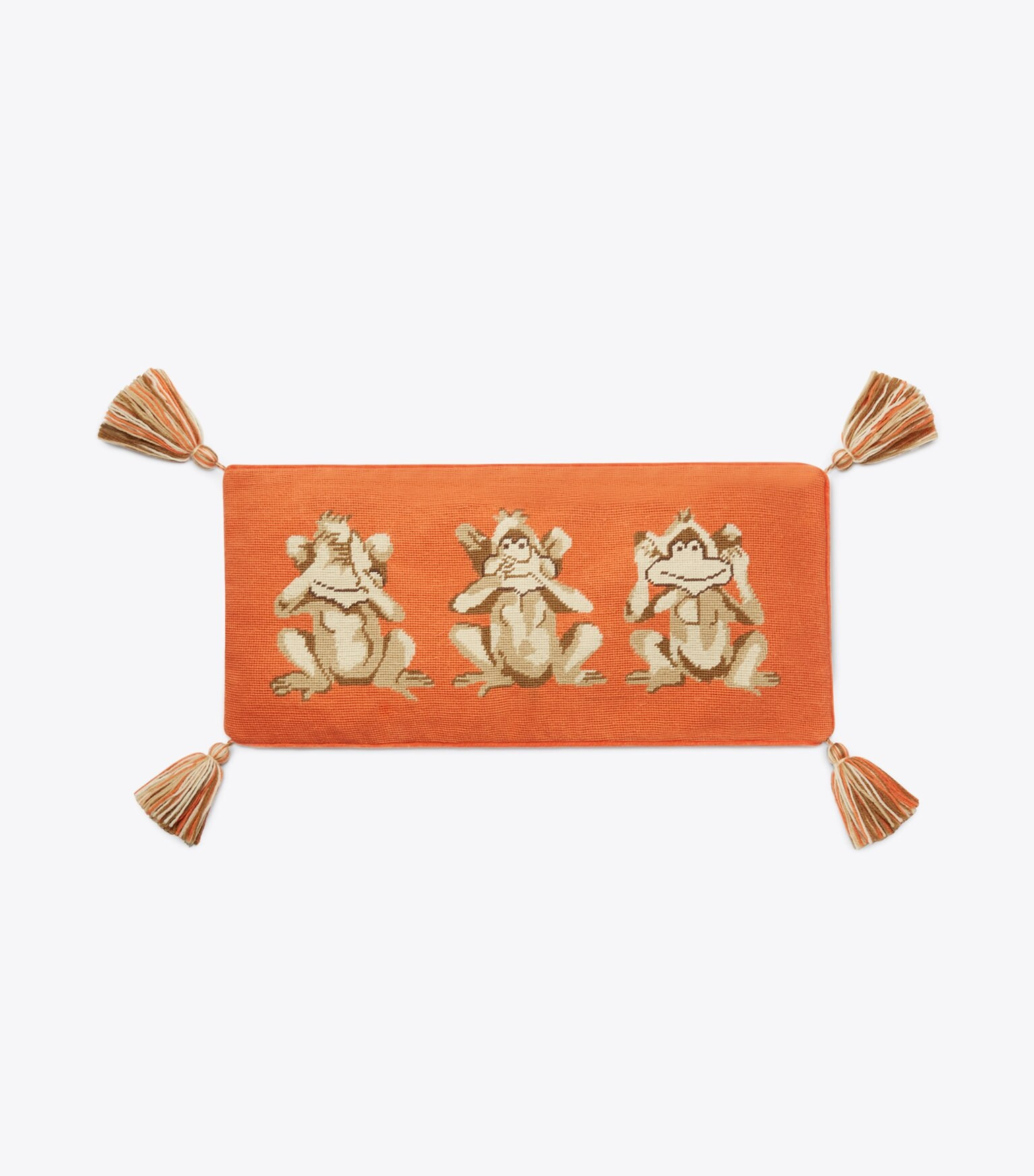 MONKEY SEE MONKEY DO PILLOW | Tory Burch (US)