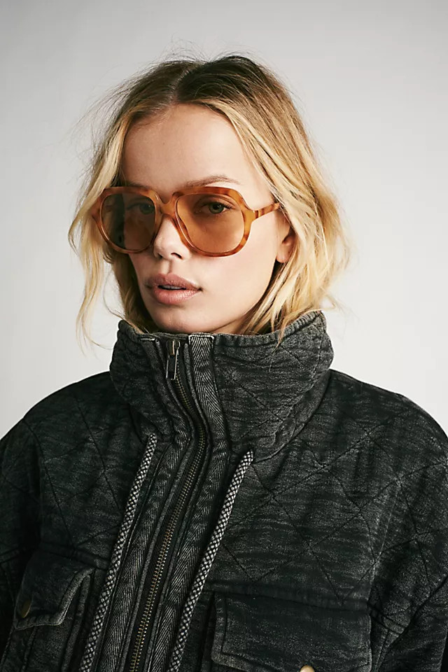 Glenda Oversized Square Sunglasses | Free People (Global - UK&FR Excluded)