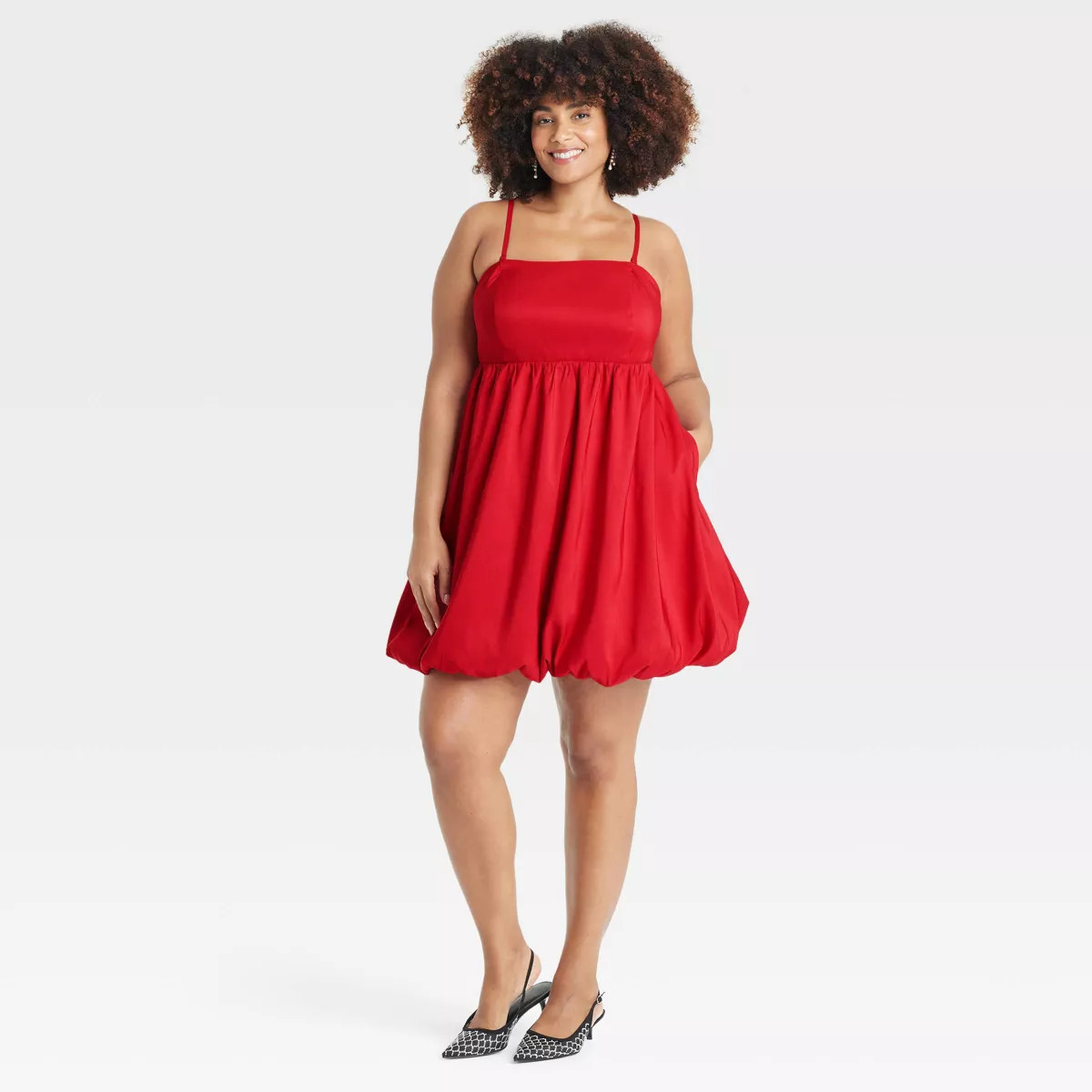Women's Taffeta Mini Shift Dress - A New Day™ | Target