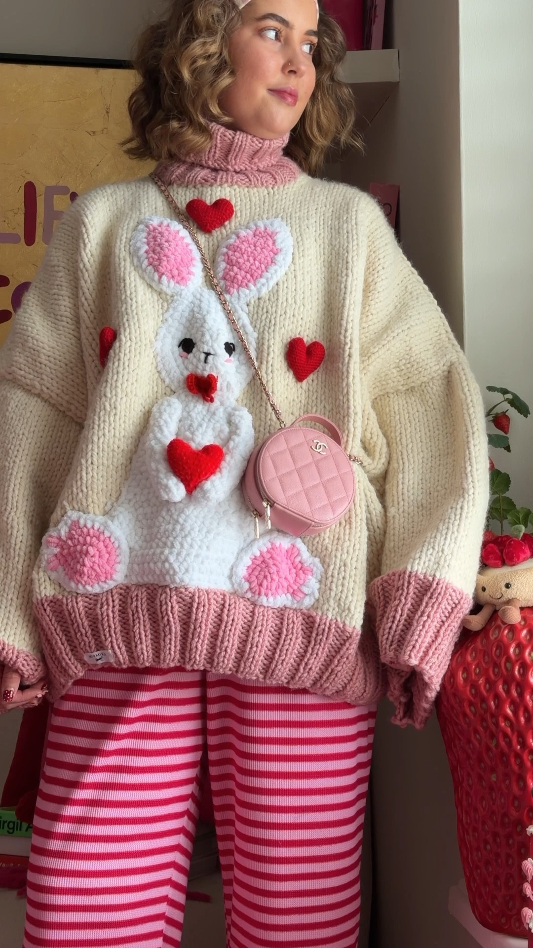 Lover girl era 💌🐰🎀
Jumper is from indendant shop - Mirmika

#LTKuk #LTKFashionMonth #LTKspring