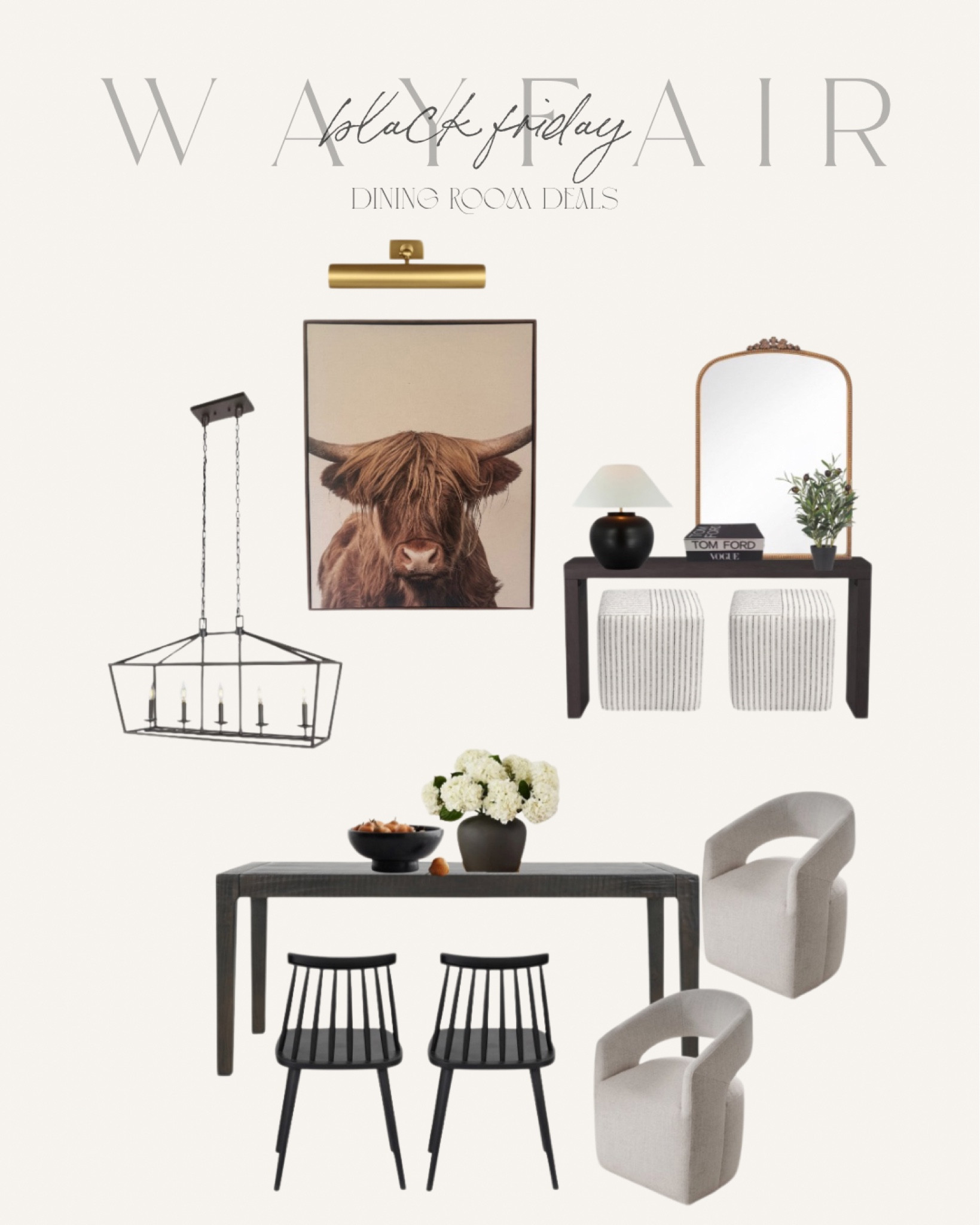 Wayfair Black Friday dining room deals 
