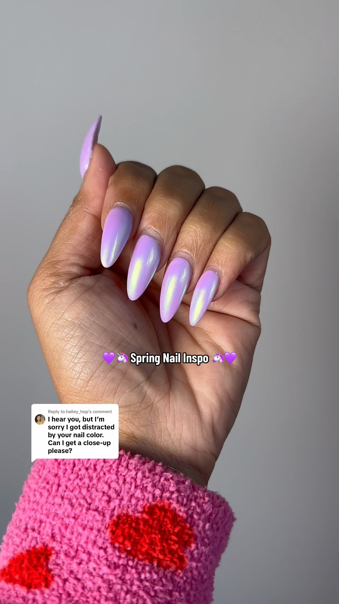 💜🦄 Spring Nails Inspo 🦄💜

DND gel in Unicorn Lovely with unicorn chrome powder on top 

nail ideas, nails 

#LTKBeauty #LTKStyleTip #LTKSeasonal