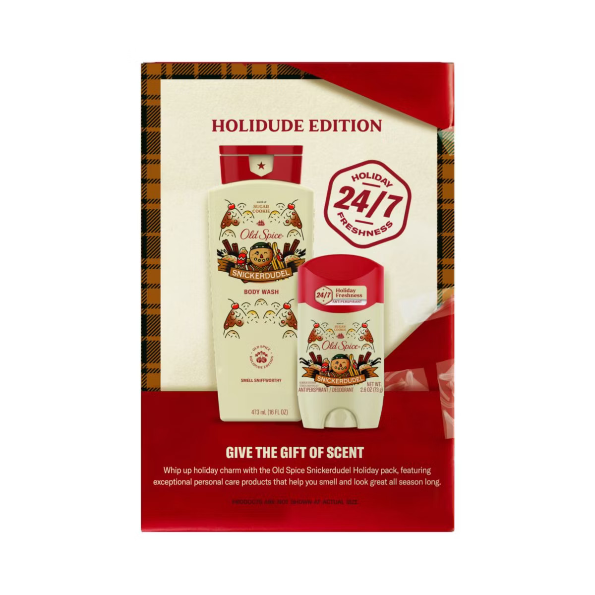 Old Spice Holidude Snickerdudel Body Wash and Deodorant Holiday Gift Set - 2ct | Target