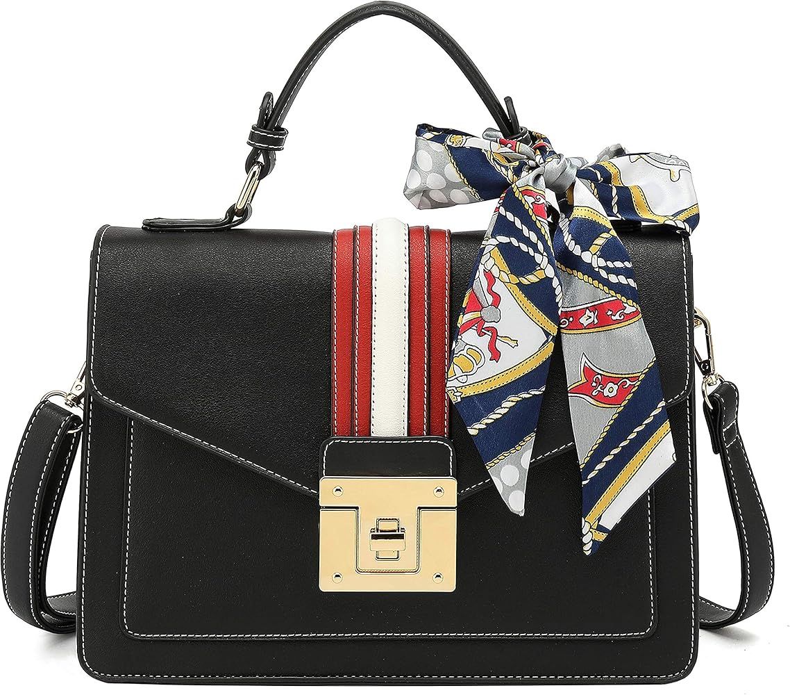 Scarleton Medium Top Handle Satchel Handbag for Women, Purses for Women, Tote bag for Women, H206... | Amazon (US)