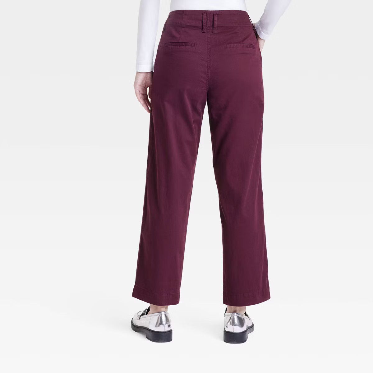 Women's High-Rise Straight Ankle Chino Pants - A New Day™ | Target