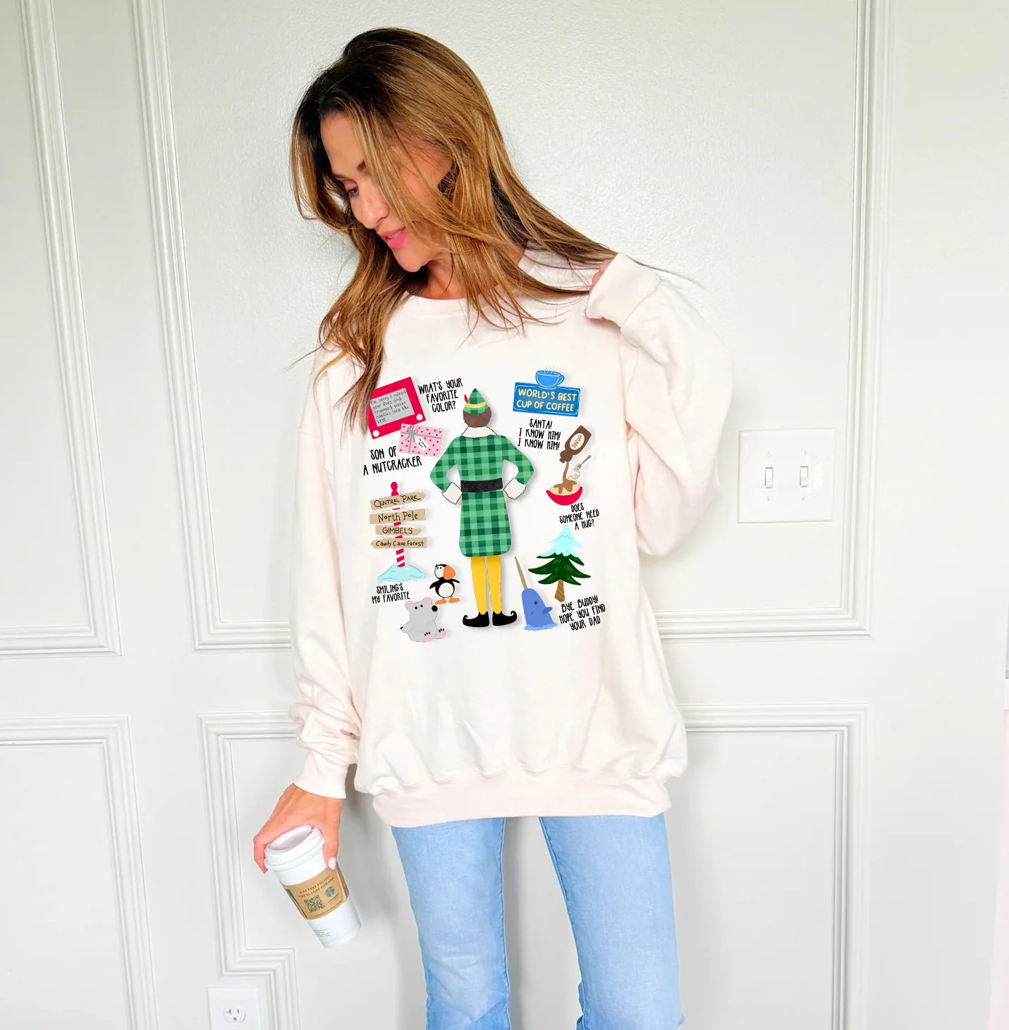 Buddy Collage Sweatshirt | Poppy & Pine