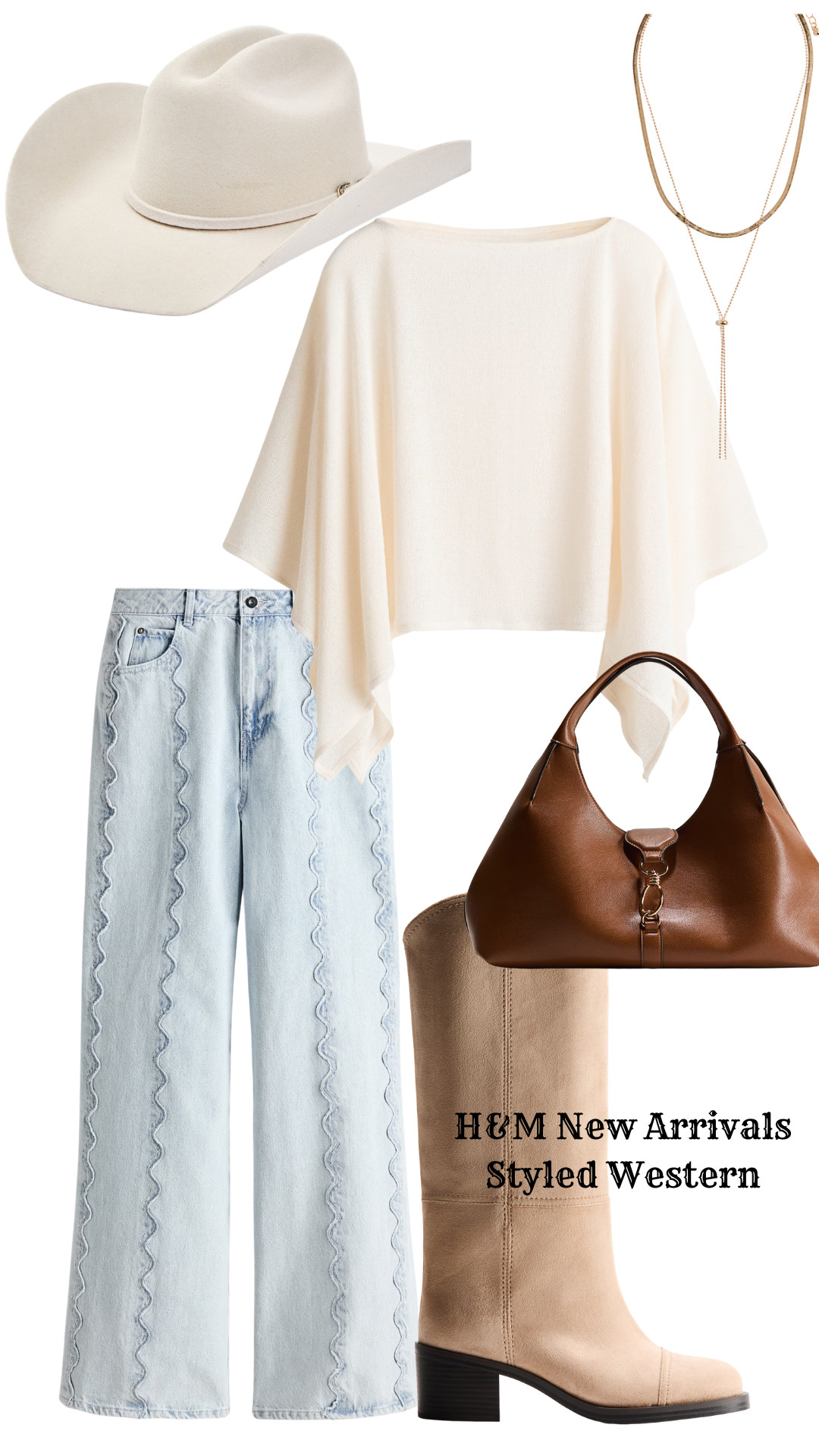 H&M New Arrivals Styled Western 

 