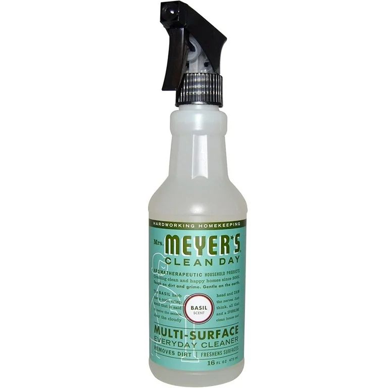 Mrs. Meyer's Clean Day Multi-Surface Cleaner, Basil Scent, 16oz | Walmart (US)