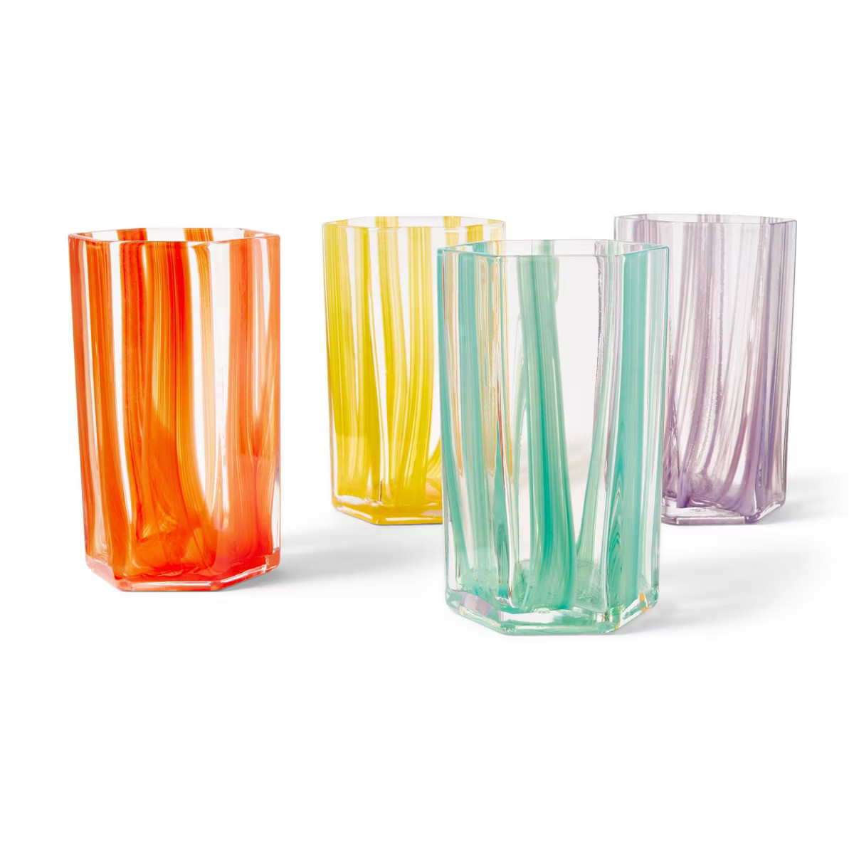 4pc Tall Glass Drinkware Set - DVF for Target | Target