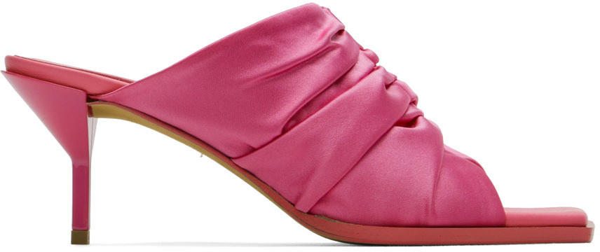 3.1 Phillip Lim Pink Georgia Heeled Sandals | SSENSE