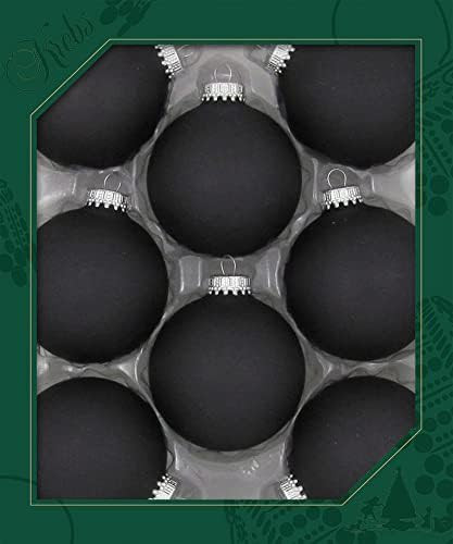 Christmas Tree Ornaments - 67mm/2.625" Designer Glass Baubles from Christmas By Krebs - Handcraft... | Amazon (US)