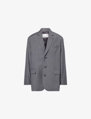 Gelso Oversized Woven Blazer | Selfridges