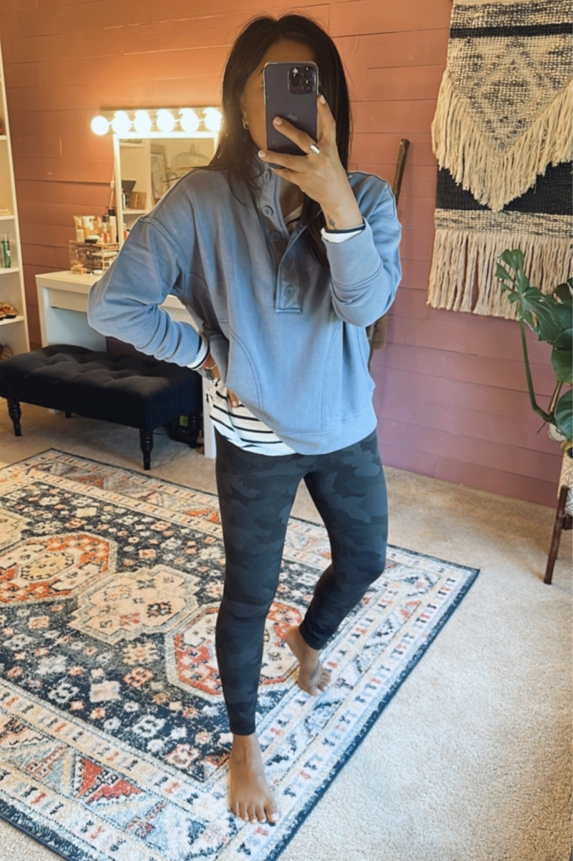 Aerie sweatshirt 
Old navy stripe
Lululemon leggings 

#LTKsalealert #LTKfit #LTKSeasonal