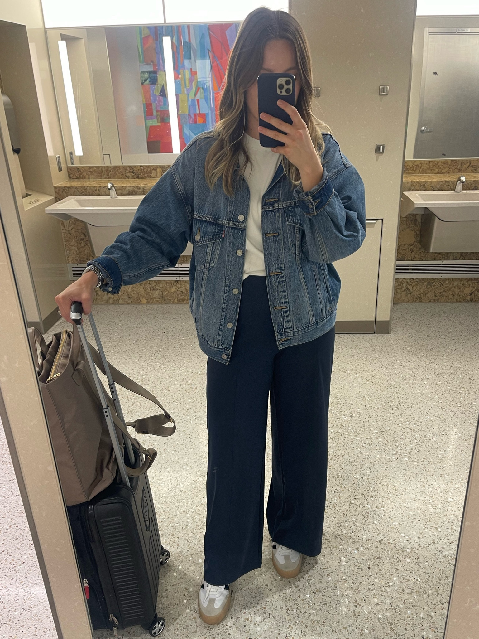 Another Vuori dupe 🤷🏼‍♀️ I’ve worn these trouser pants almost everyday that I’ve owned them! They feel like sweats. Work, casual, travel… you name it! 

#LTKTravel #LTKFindsUnder100 #LTKFindsUnder50