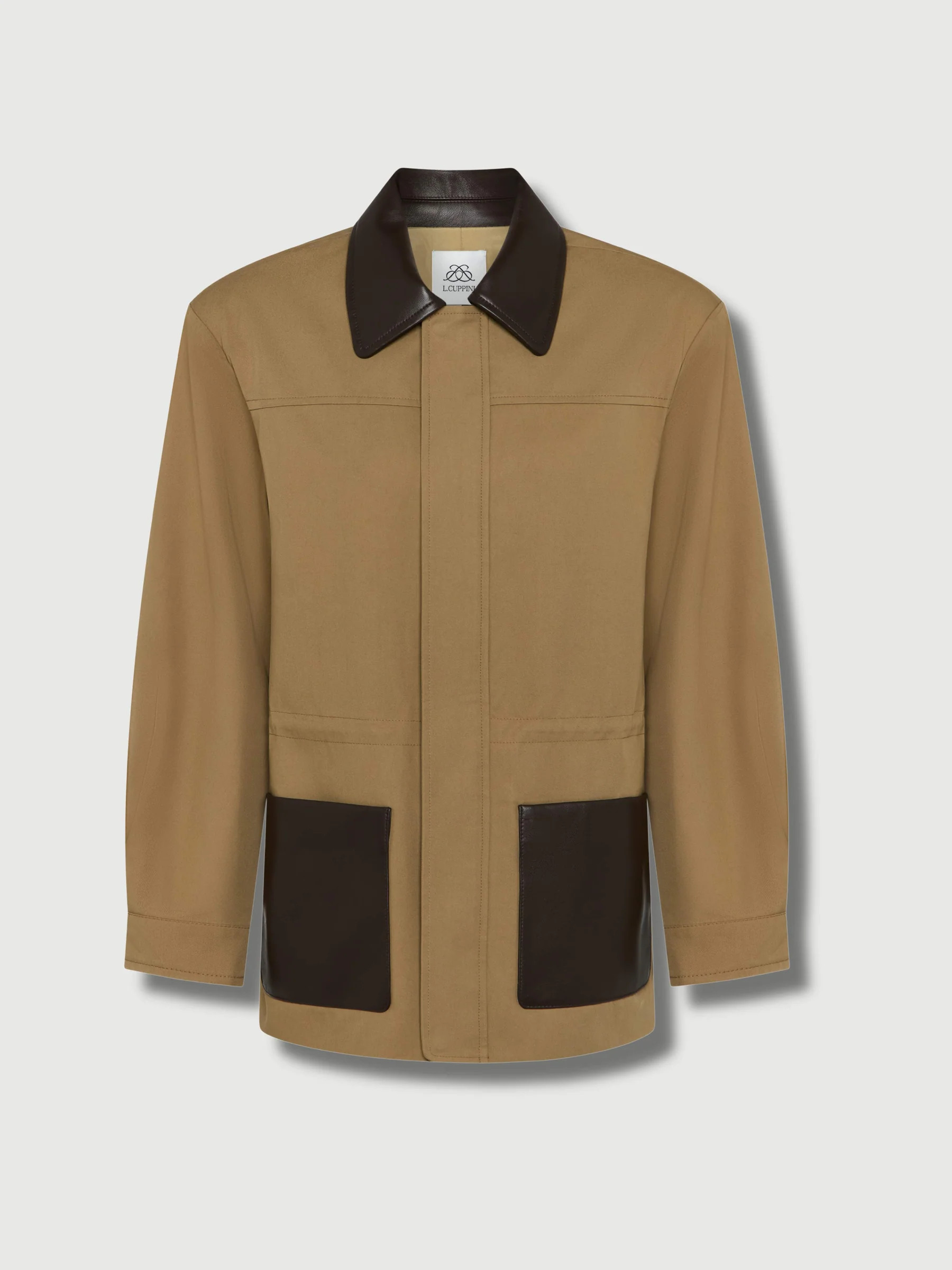 The Martha Canvas Barn Jacket Beige | L.CUPPINI