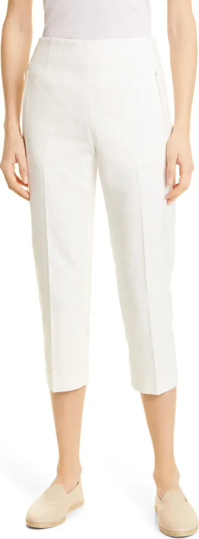 Club Monaco Zip Pocket Crop Cigarette Pants | Nordstrom | Nordstrom