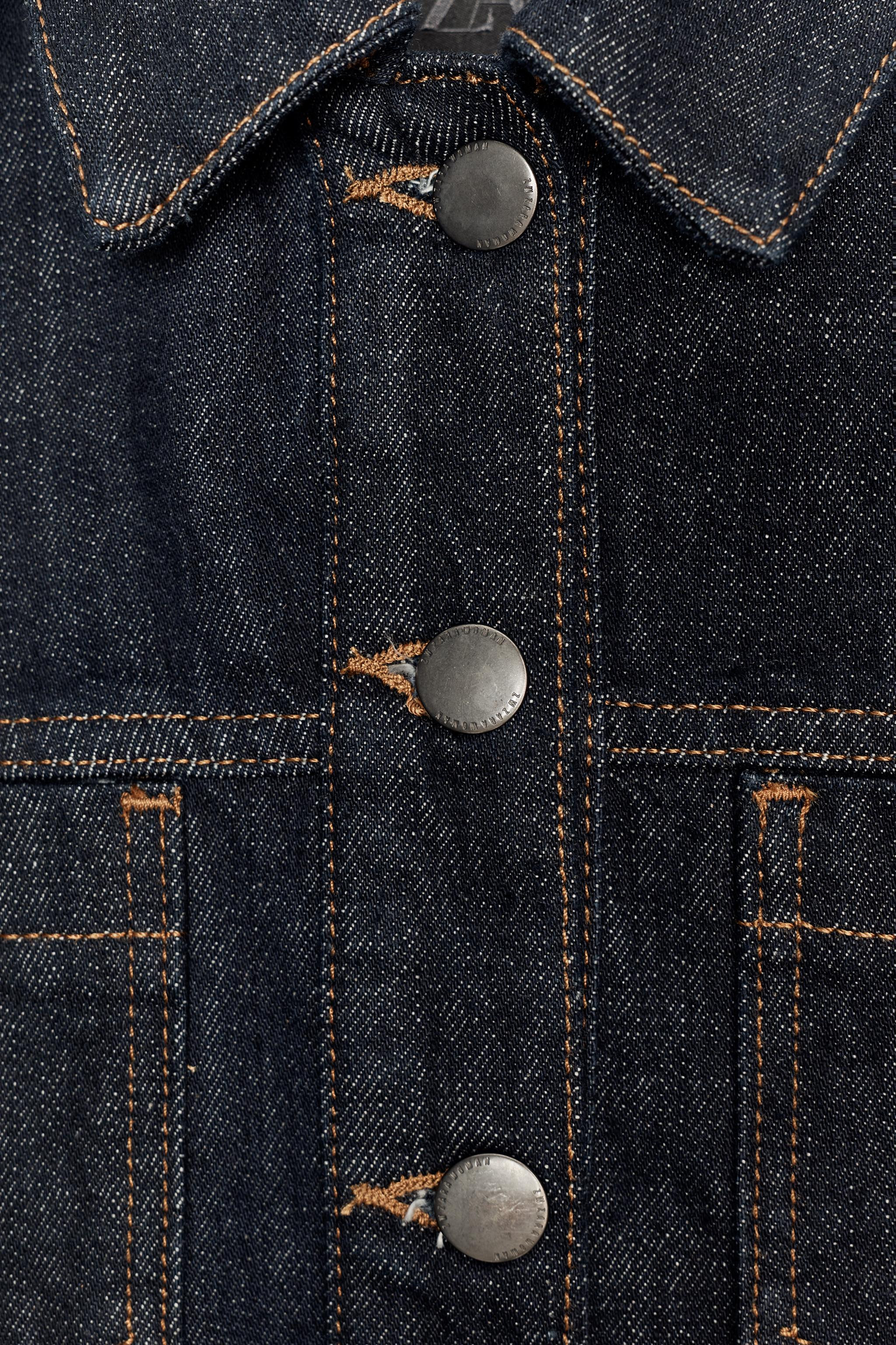 DENIM JACKET WITH POCKETS ZW COLLECTION | Zara UK