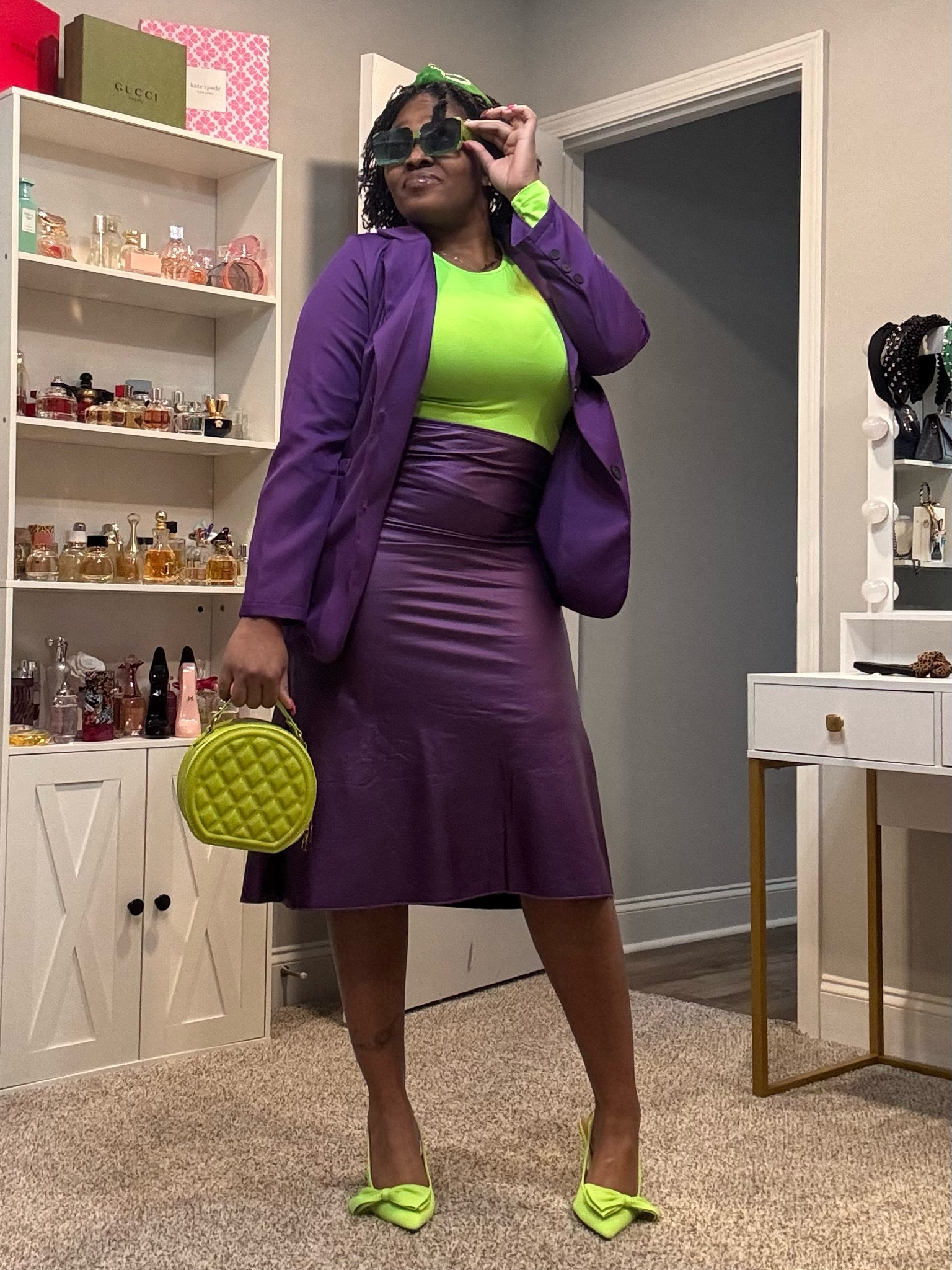 Good girls always finish last, let’s try out some Joker vibes…

Blazer, Top & Skirt are a L

#LTKStyleTip #LTKOver40 #LTKWorkwear