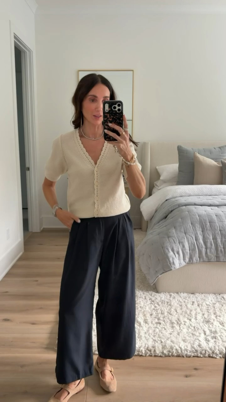 I'm wearing size XS in both.

#LTKOver40 #LTKootd