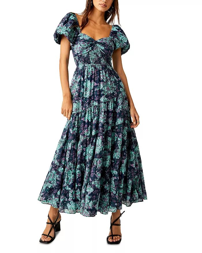 Free People Short Sleeve Sundrenched Dress Women - Bloomingdale's | Bloomingdale's (US)