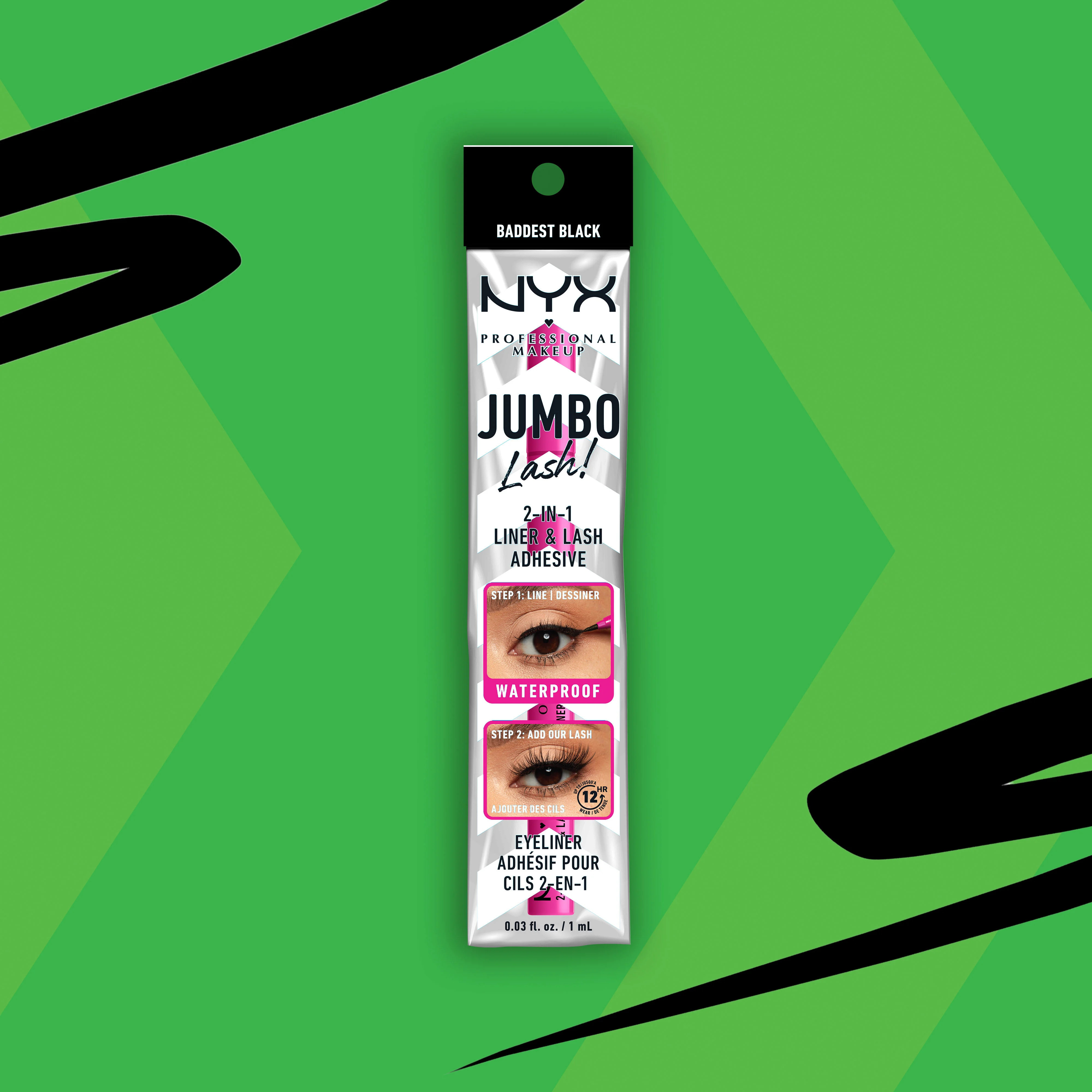 Jumbo Lash! 2-In-1 Liner & Lash Adhesive | NYX Professional Makeup (US)
