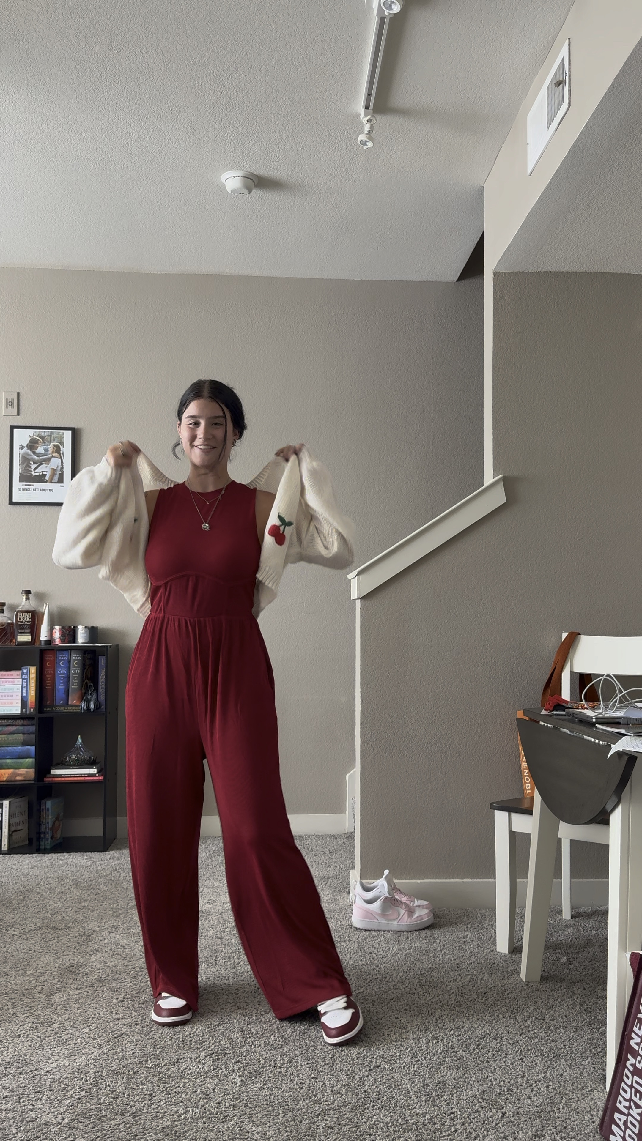 Cherry🍒❤️✨
Jumpsuit 🔗 -> Storefront🖤
Sadly I still can’t link Amazon!

#LTKStyleTip #LTKBacktoSchool #LTKSaleAlert