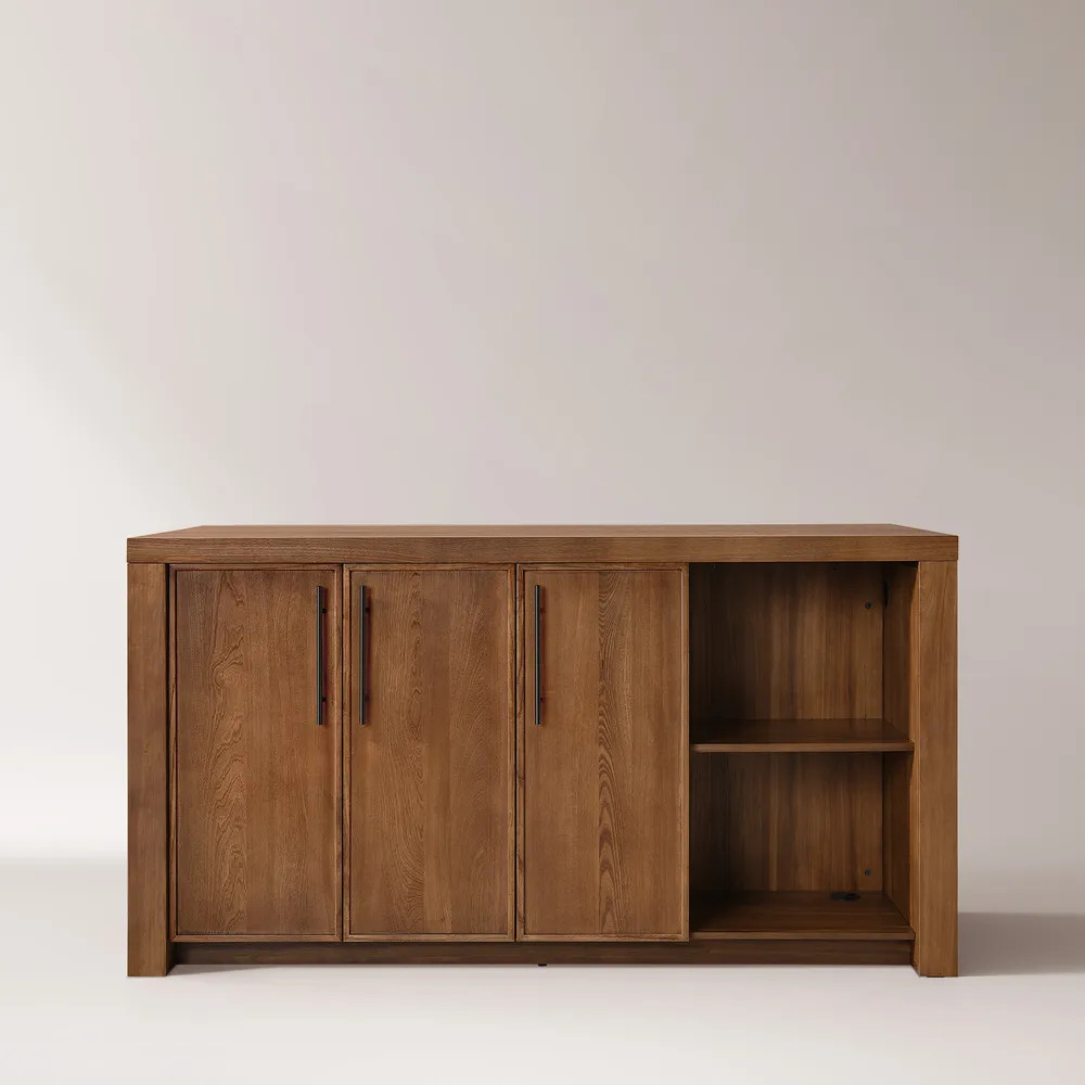Niklas 69" MCM Kitchen Island | Hernest