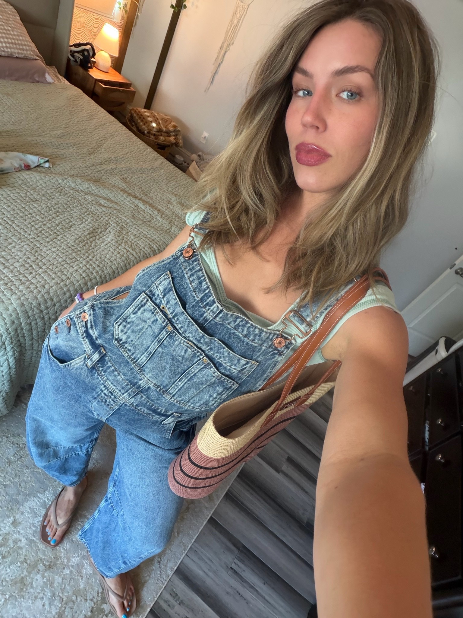 Overalls run large! I’m wearing an XS regular length.

#LTKootd