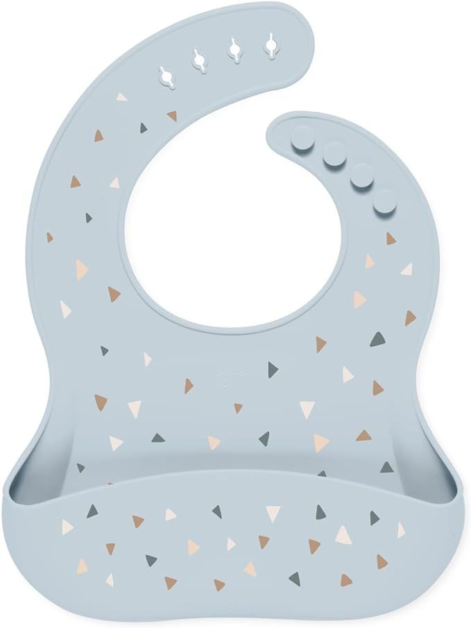 Simple Modern Silicone Bib for Babies, Toddlers | Lightweight and Durable Baby Bibs for Eating wi... | Amazon (US)