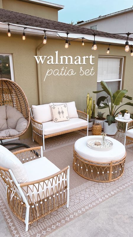 Walmart patio set

#betterhomesandgardens #patioset #affordablepatio 

#LTKsalealert #LTKFind #LTKhome