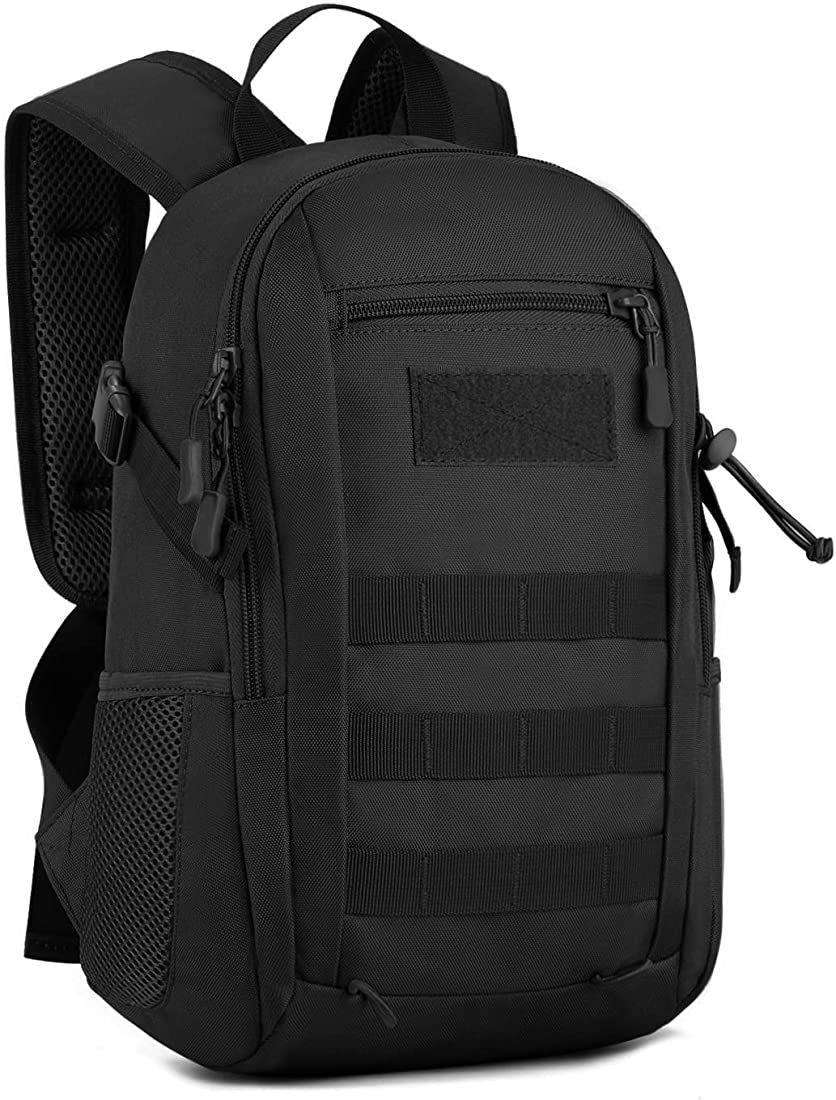 HUNTVP 10L/20L Mini Daypack Military MOLLE Backpack Rucksack Gear Tactical Assault Pack Bag for H... | Amazon (US)