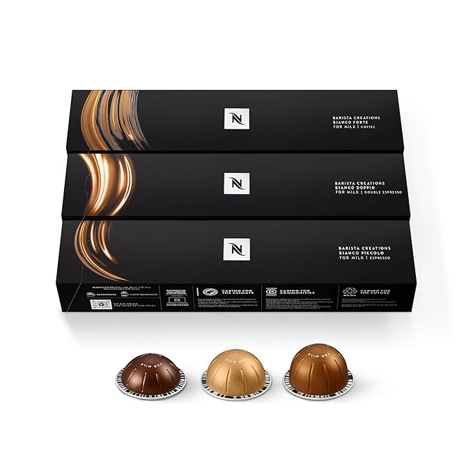 Nespresso, Vertuo Line, Bianco Variety Pack, 30 Count Coffee Pods | Amazon (US)