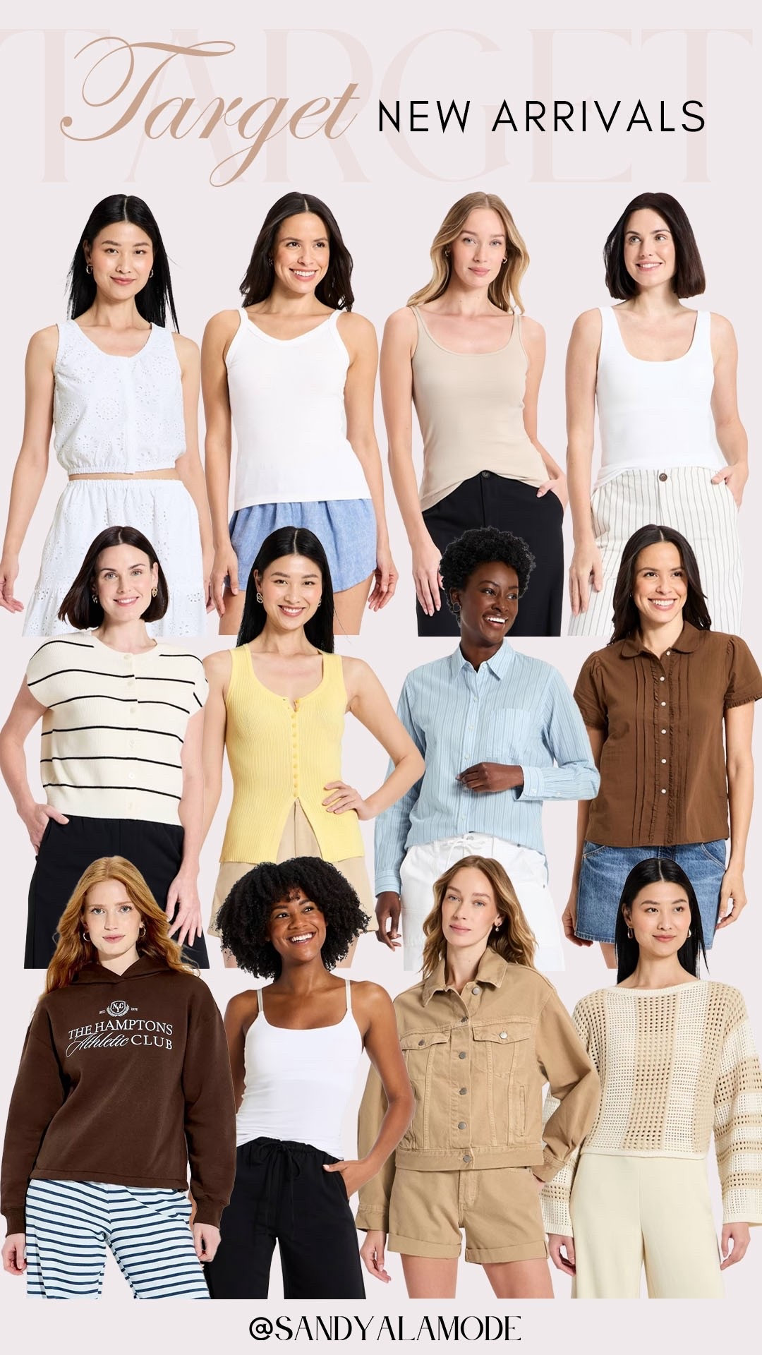 Target new arrivals // summer tops // tank tops // button down shirts // sweatshirt 

#LTKootd #LTKSeasonal