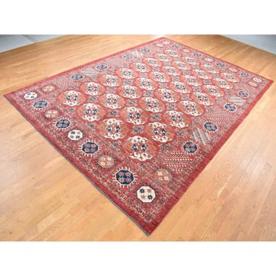 Todi One-of-a-Kind 9'10" X 14' New Age Wool Area Rug Red | Wayfair North America