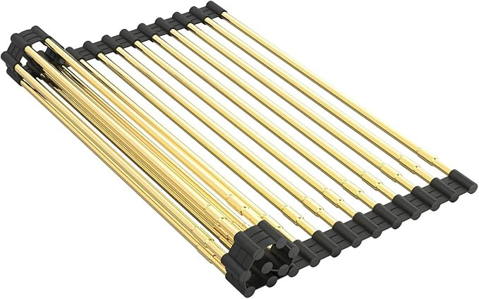Expandable Large Draining Rack, Adjustable Dish Drying Rack (Extends to 21.25”) – For Sinks ... | Amazon (US)
