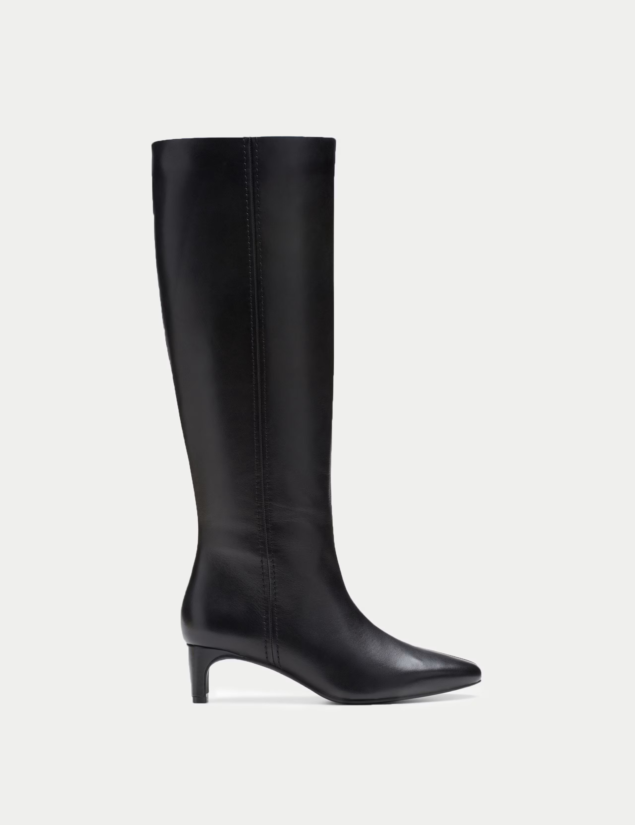 Leather Stiletto Heel Knee High Boots | Marks & Spencer (UK)