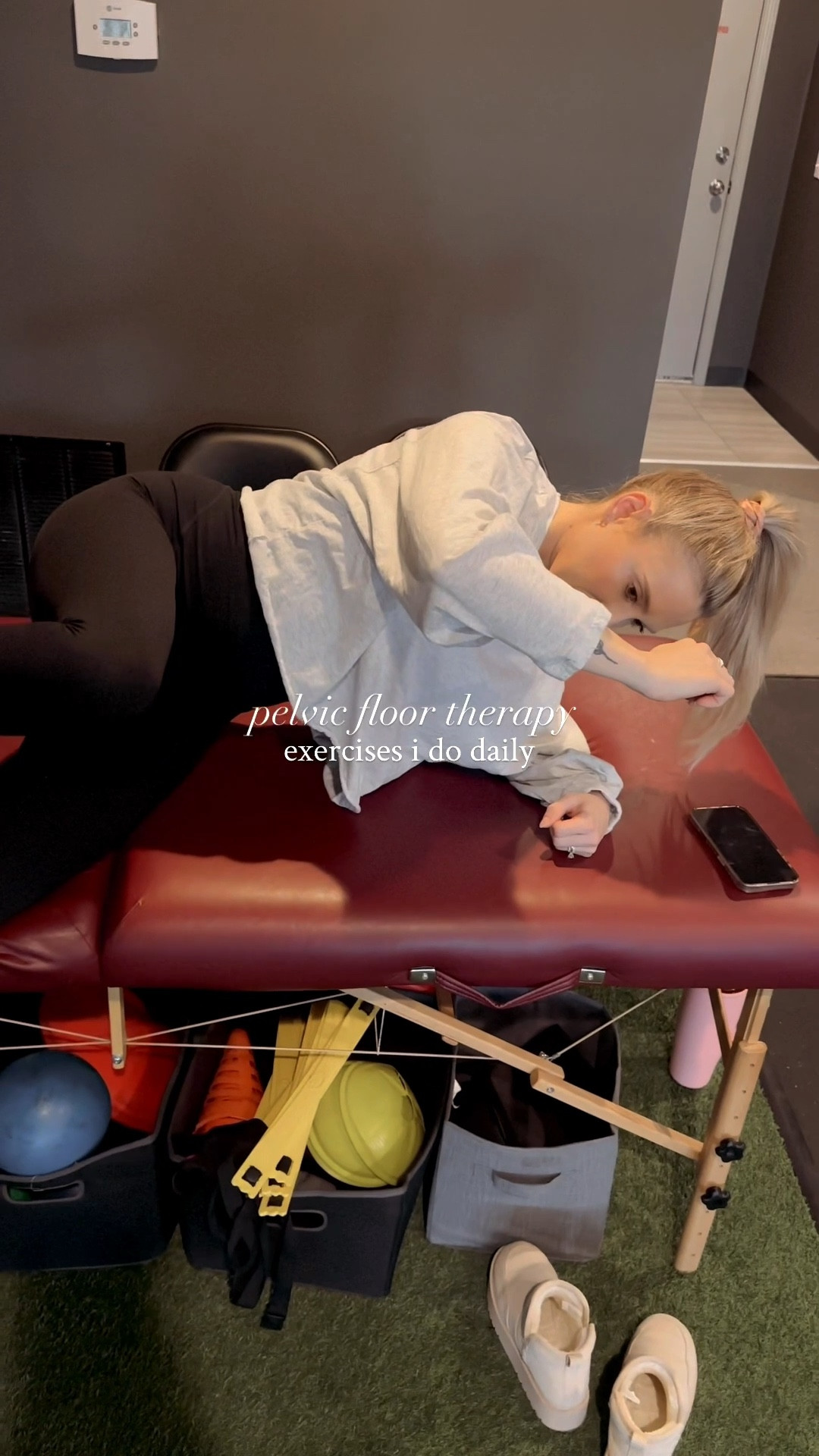 Pregnancy puts so much pressure on the pelvic floor. Incorporating pelvic floor therapy and daily stretches helps support baby, reduce back/hip pain, improve core strength, and prep your body for labor + postpartum recovery. Truly a game changer 🤍 

#LTKfitnessgoals #LTKmomlife #LTKmorningroutine