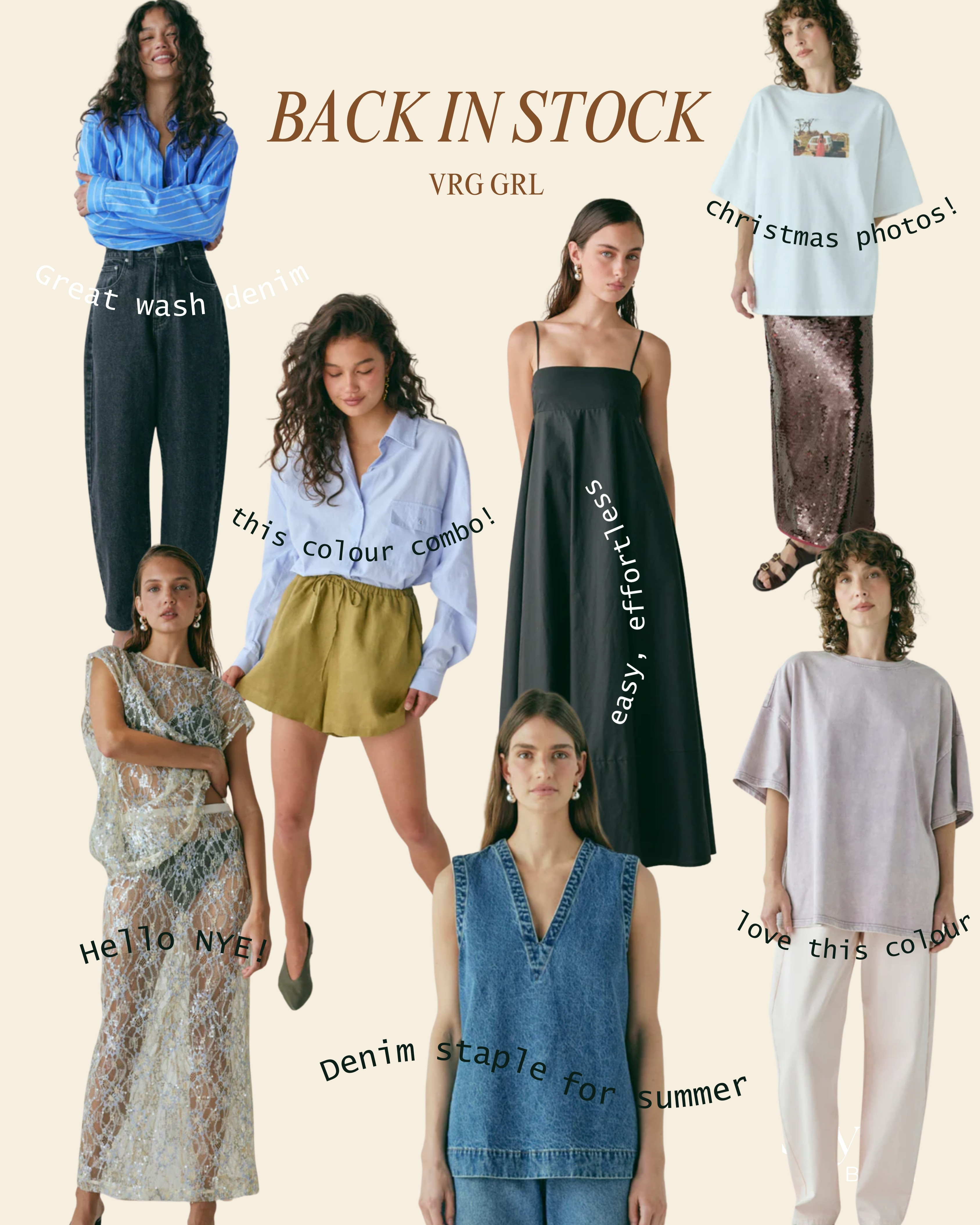 BACK IN STOCK & ON SALE!
VRG GRL Pieces, we don't want to miss out on again! 

 

#LTKaustralia #LTKCyberWeek