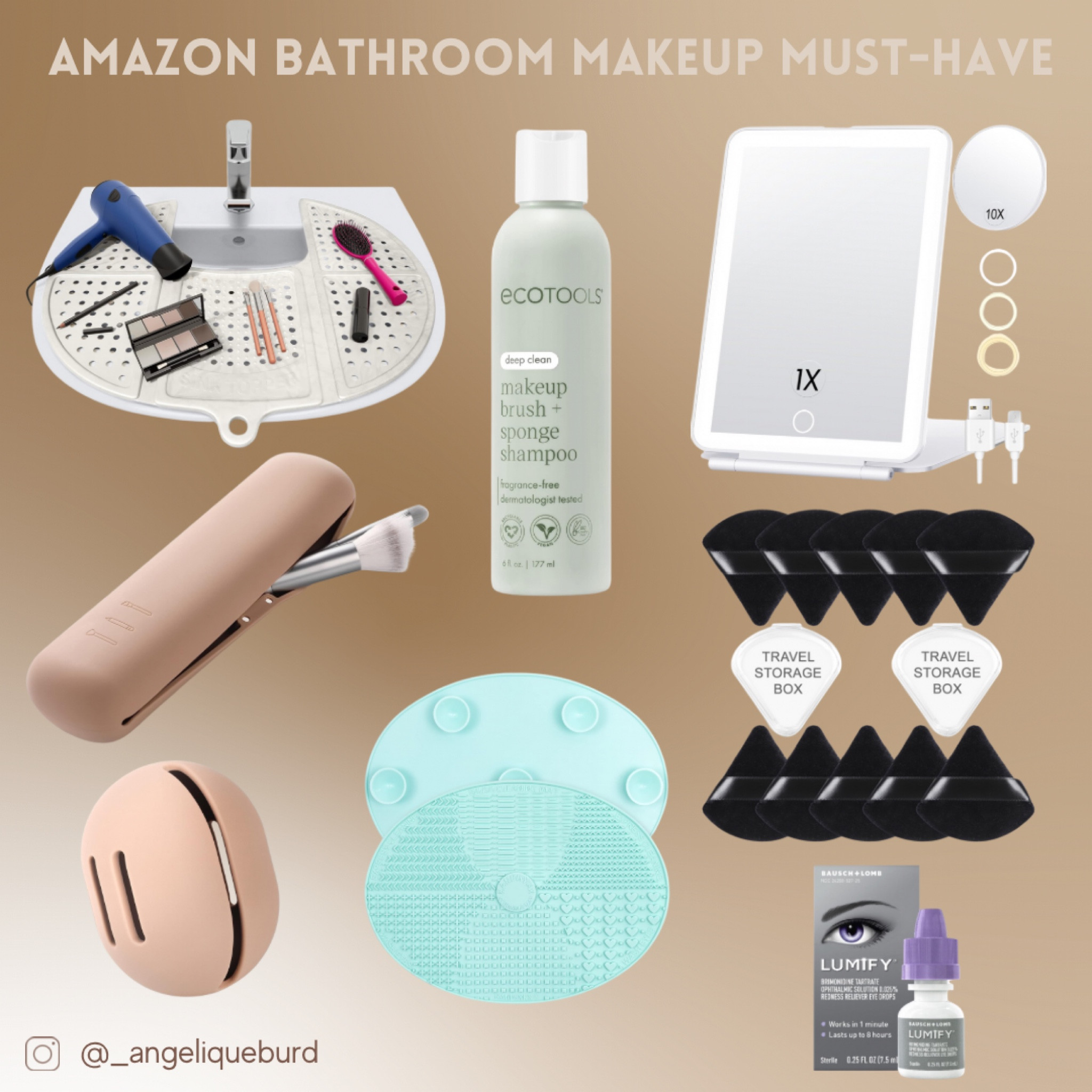 Shop my bathroom makeup get ready with me must haves! 

#LTKhome #LTKbeauty #LTKfindsunder50