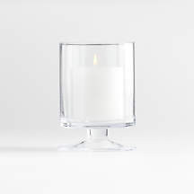 London Mini Hurricane Candle Holder 6" + Reviews | Crate & Barrel | Crate & Barrel