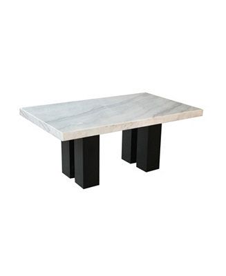 Camila 70" Rectangle Marble Dining Table | Macy's